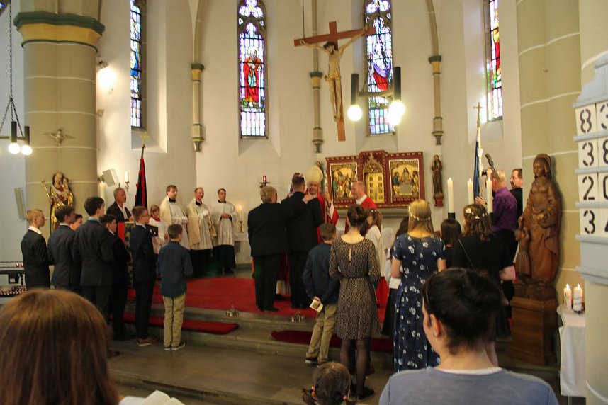 Weihbischof zur Firmung 2016 in Sondershausen