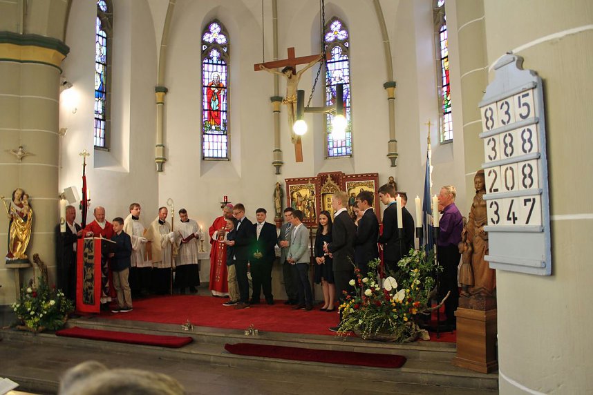 Weihbischof zur Firmung 2016 in Sondershausen