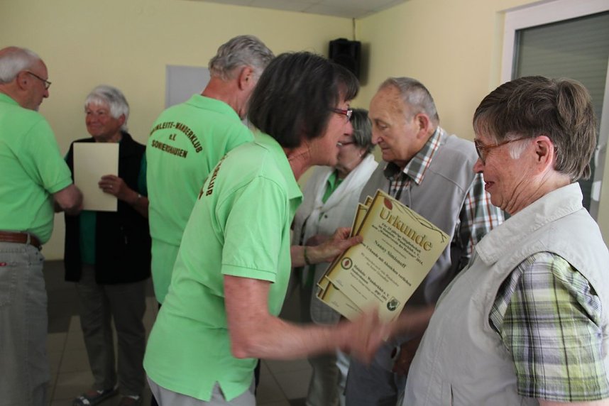  Hainleite-Wanderklub feierte 25-J&auml;hriges