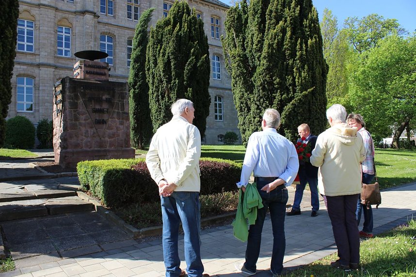 Kranzniederlegung am Gedenktag
