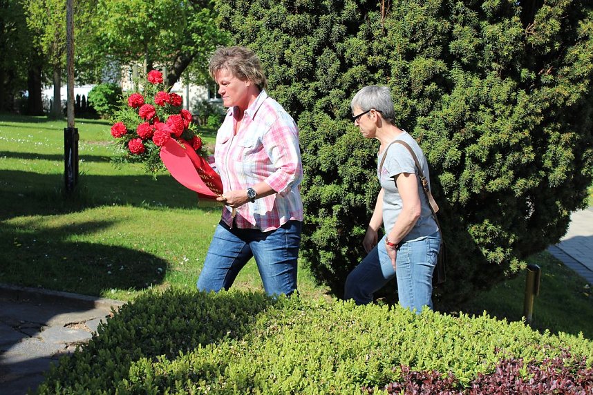 Kranzniederlegung am Gedenktag