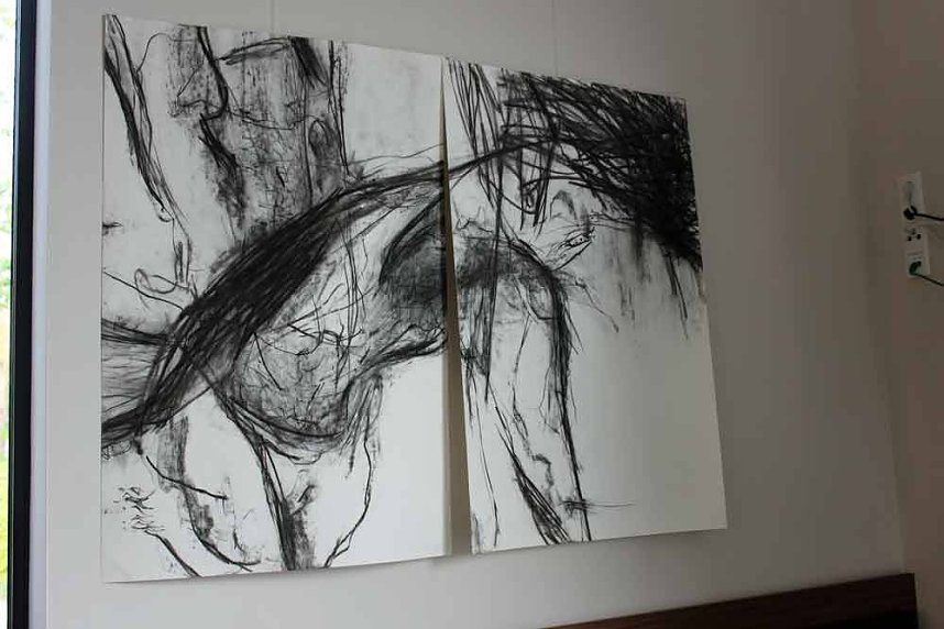 Malerin Leonhardt-Feijen zu Gast