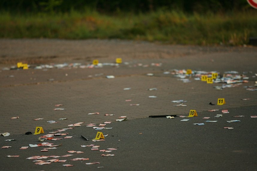 Geldautomat gesprengt