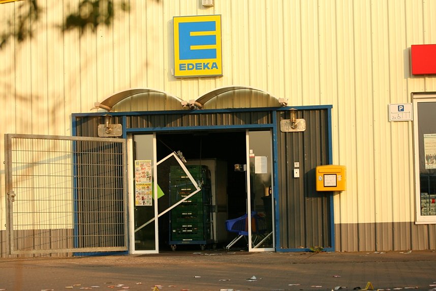 Geldautomat gesprengt