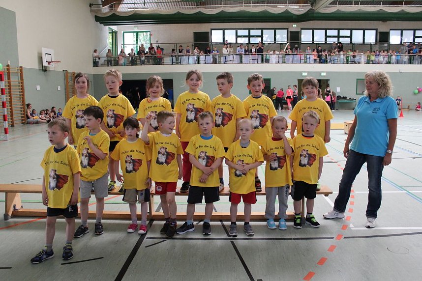 Alle sind "Fit f&uuml;r die Schule"