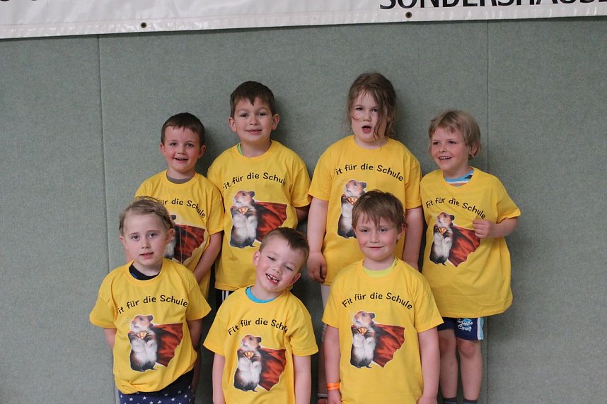 Alle sind "Fit f&uuml;r die Schule"
