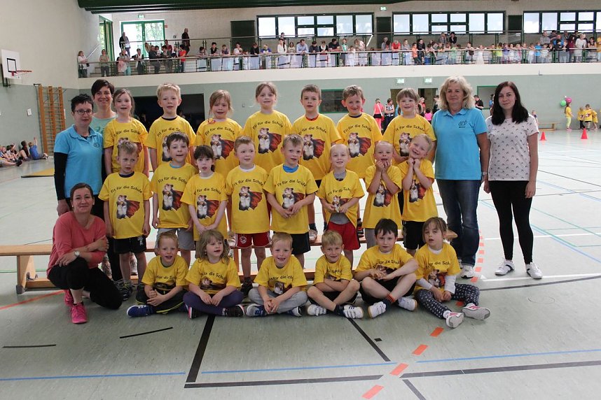 Alle sind "Fit f&uuml;r die Schule"