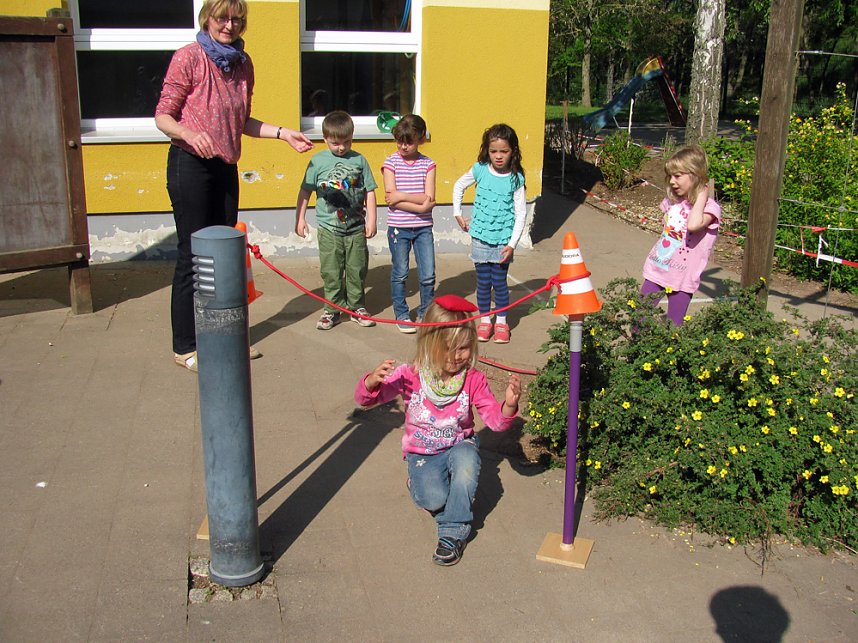 Verkehrssicherheitstag im Kinderhaus Regenbogen Artern