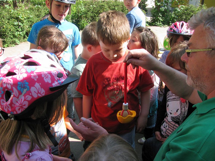 Verkehrssicherheitstag im Kinderhaus Regenbogen Artern
