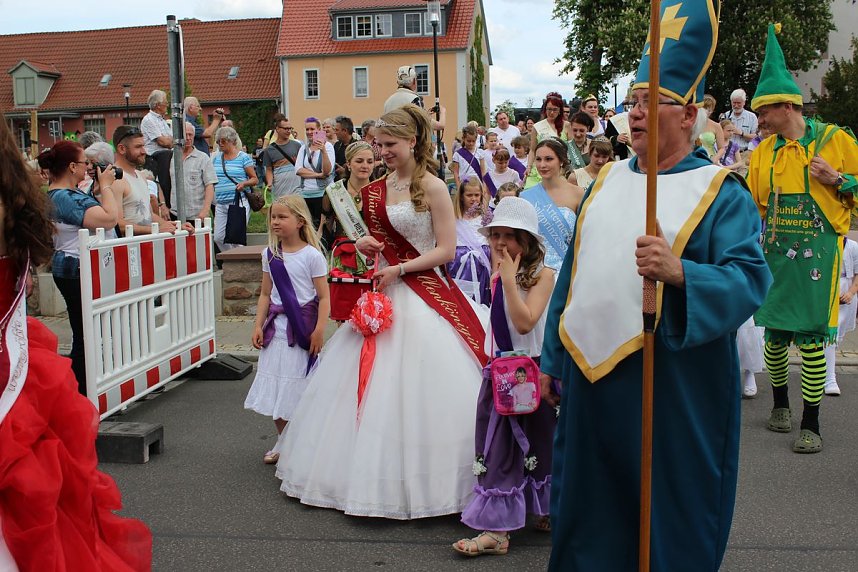 Fliederparade durch Bad Frankenhausen