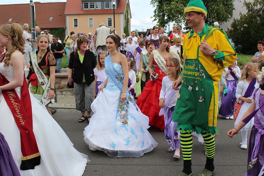 Fliederparade durch Bad Frankenhausen