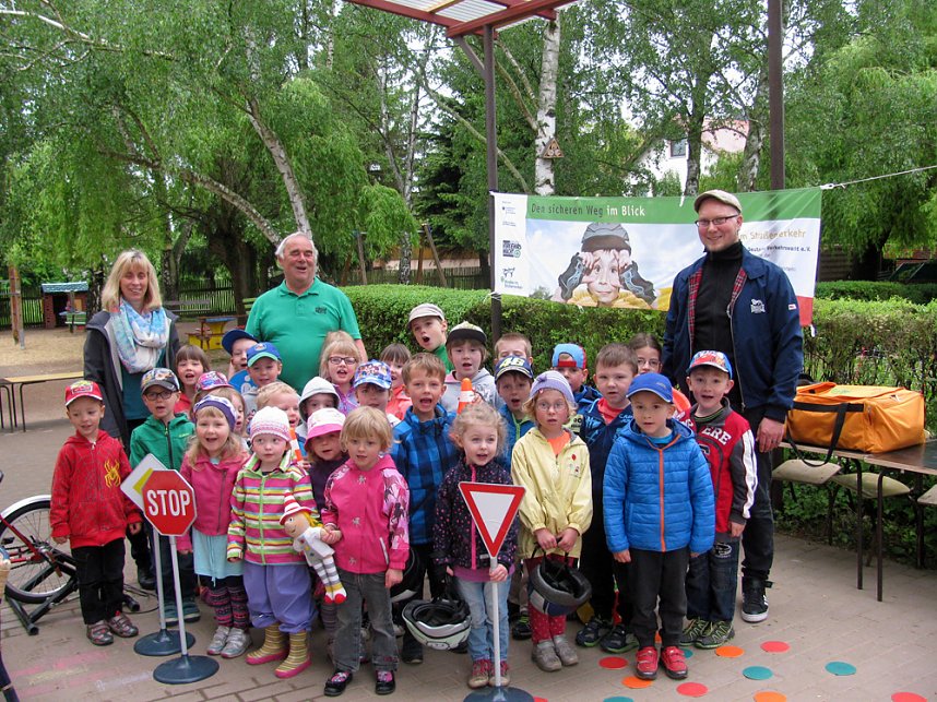 Verkehrssicherheitstag der Kita Zwergenhaus Oberheldrungen