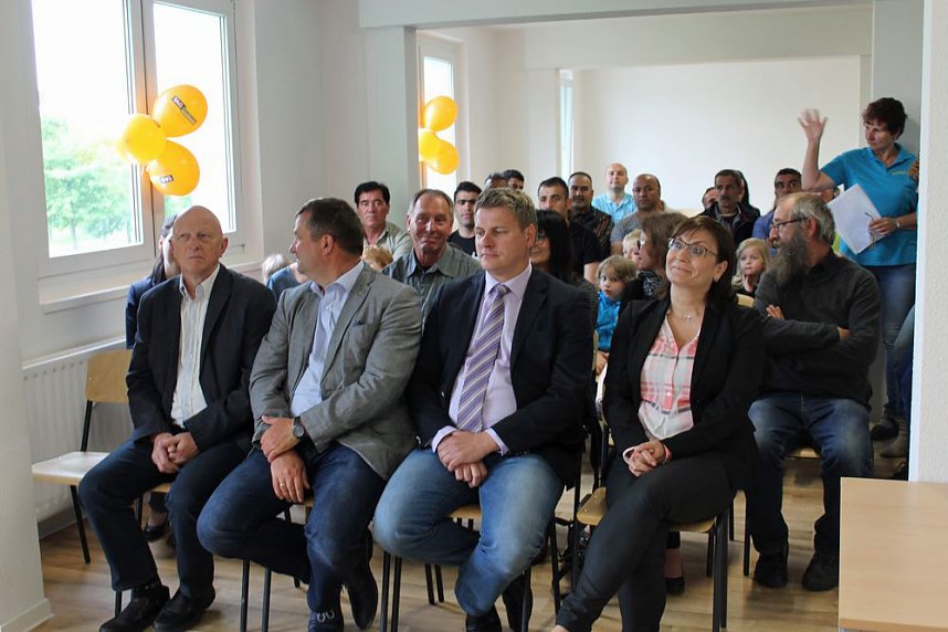 Gemeinschaftstreff im Scheckenfeld &uuml;bergeben