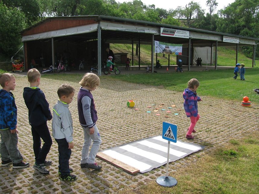 Verkehrssicherheitstag der Kita Kyffh&auml;userzwerge