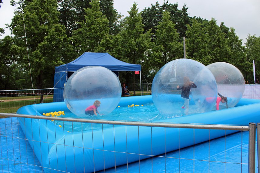 Auflauf zum Abschluss Residenzfest