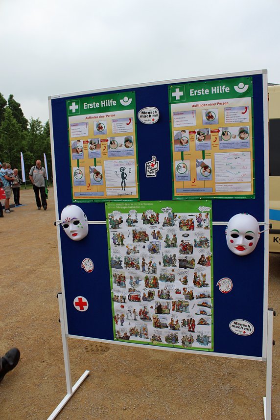 Auflauf zum Abschluss Residenzfest