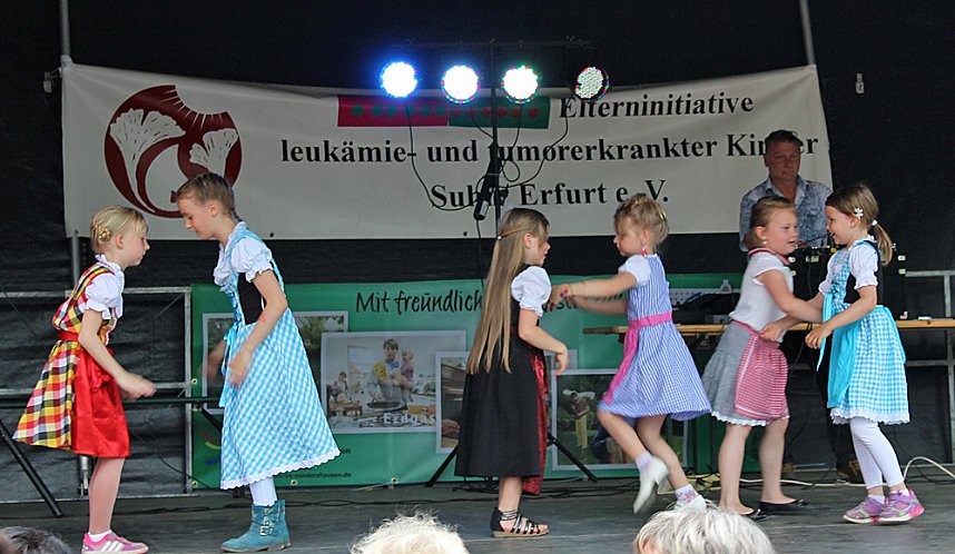 Auflauf zum Abschluss Residenzfest