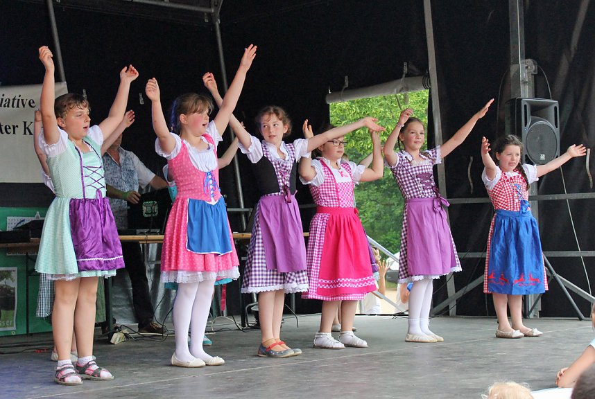 Auflauf zum Abschluss Residenzfest