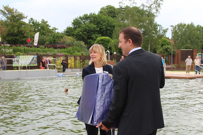 Solewasser-Vitalpark feierlich eingeweiht
