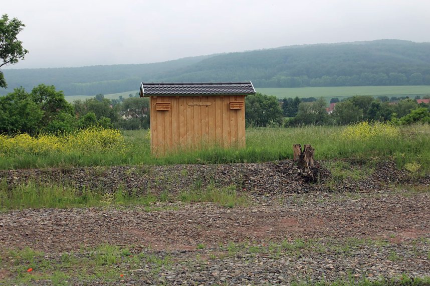 F&uuml;r den Unstrut-Werra-Radweg geworben
