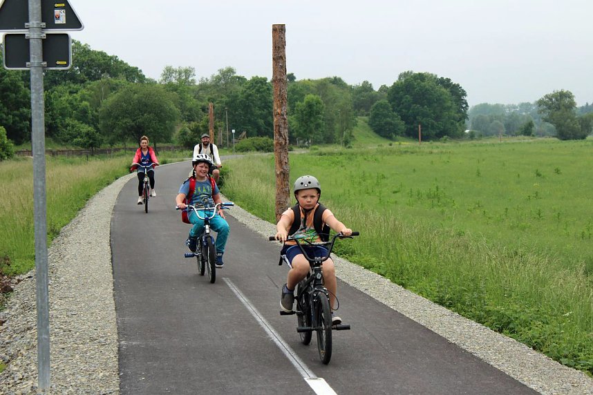 F&uuml;r den Unstrut-Werra-Radweg geworben