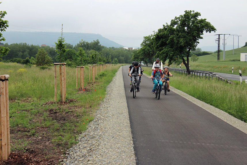 F&uuml;r den Unstrut-Werra-Radweg geworben