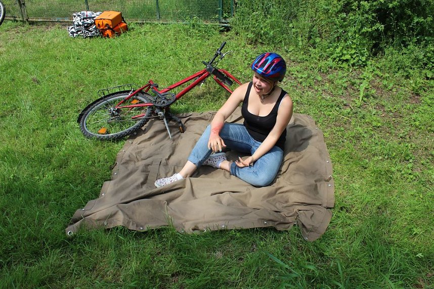 DRK-Jugend ma&szlig; sich im Wettkampf