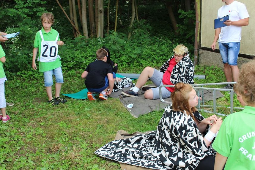 DRK-Jugend ma&szlig; sich im Wettkampf