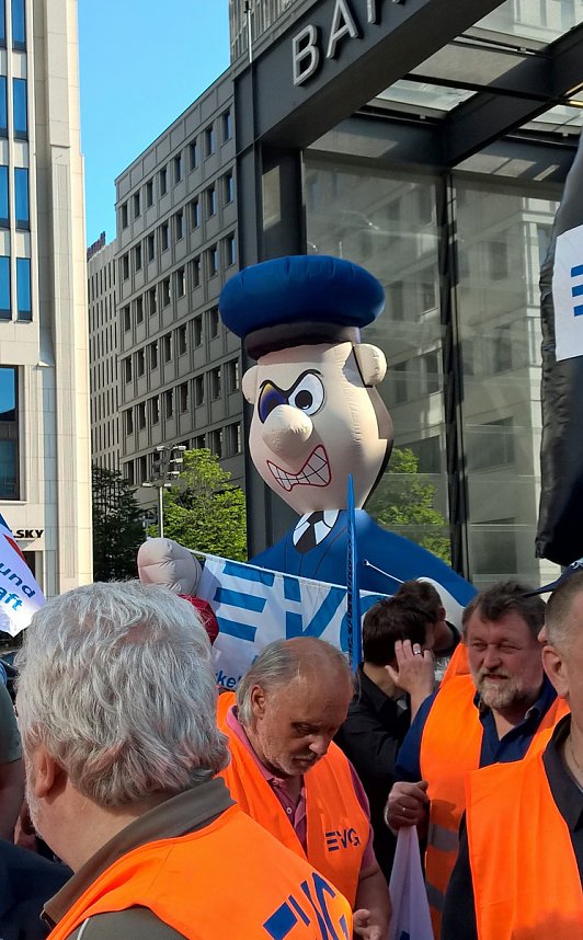 Auch Gewerkschafter aus dem Kyffh&auml;userkreis dabei