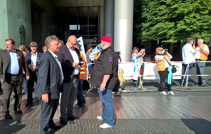 Auch Gewerkschafter aus dem Kyffh&auml;userkreis dabei