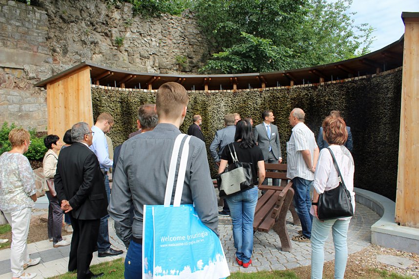 Mit Unternehmern gefr&uuml;hst&uuml;ckt