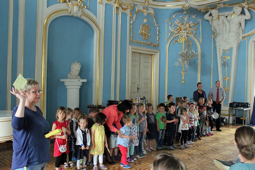 Und am Nachmittag Schuljahresabschlusskonzert