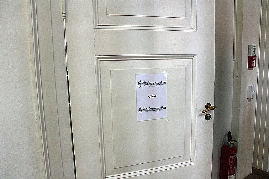 Und am Nachmittag Schuljahresabschlusskonzert