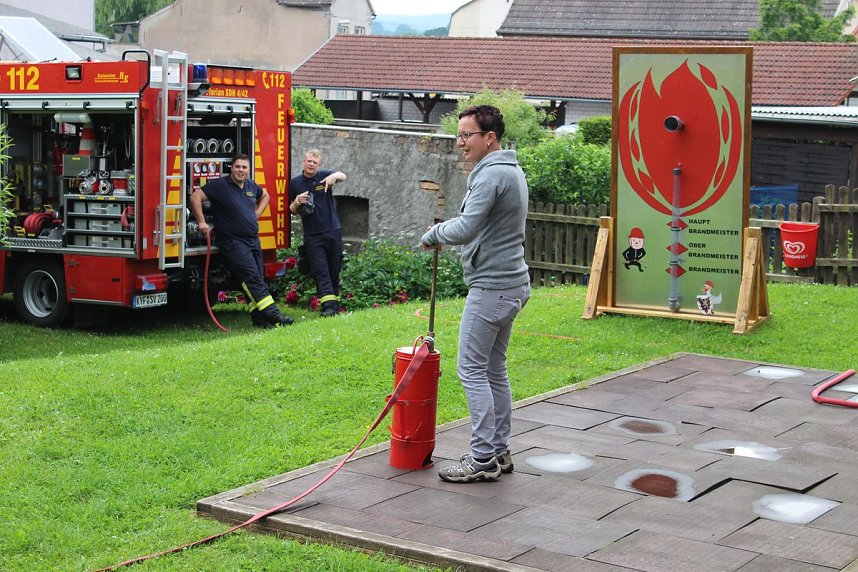 Mit der Feuerwehr zum Jubil&auml;um