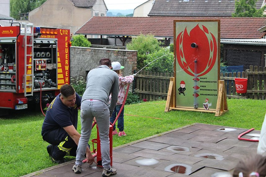 Mit der Feuerwehr zum Jubil&auml;um