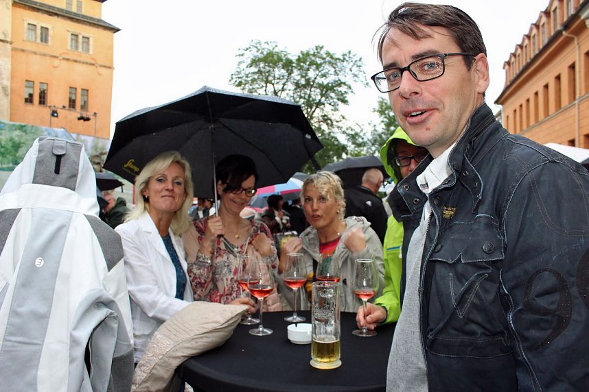 Nass vor der Premiere