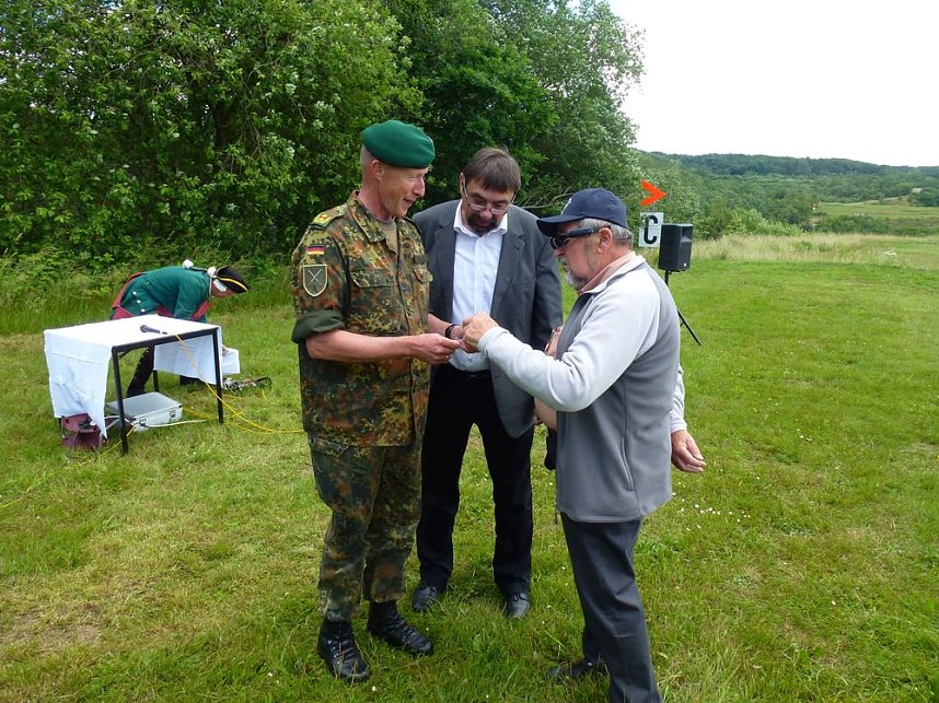 Gro&szlig;e Kanonade auf dem Dickkopf