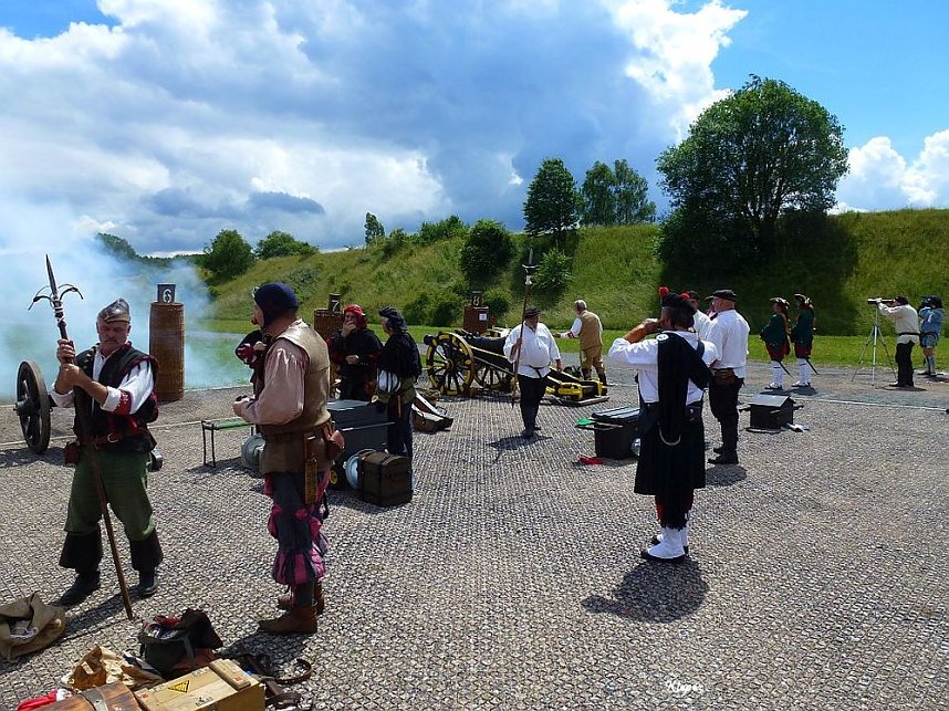 Gro&szlig;e Kanonade auf dem Dickkopf