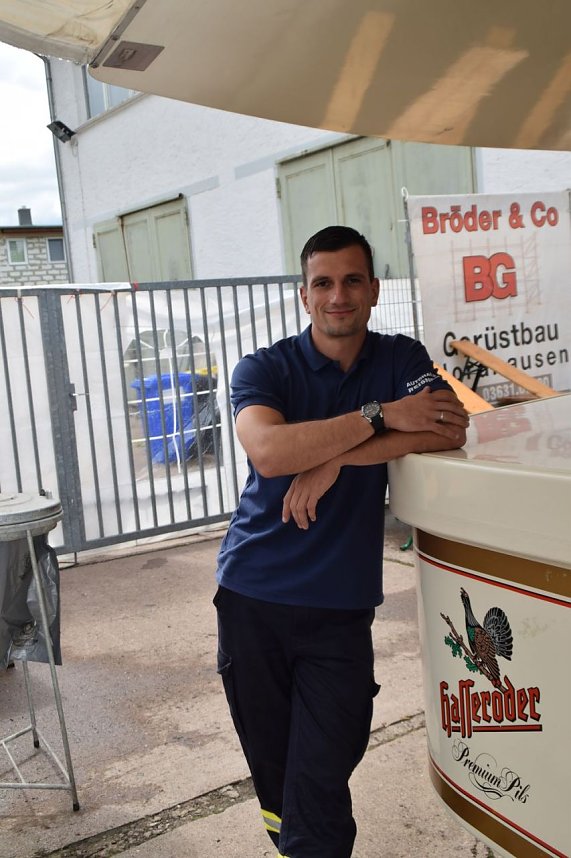 Unwettereinsatz auf Feuerwehrfest in Bebra