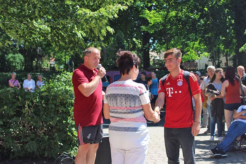 Gro&szlig;es Schulfest in Sondershausen