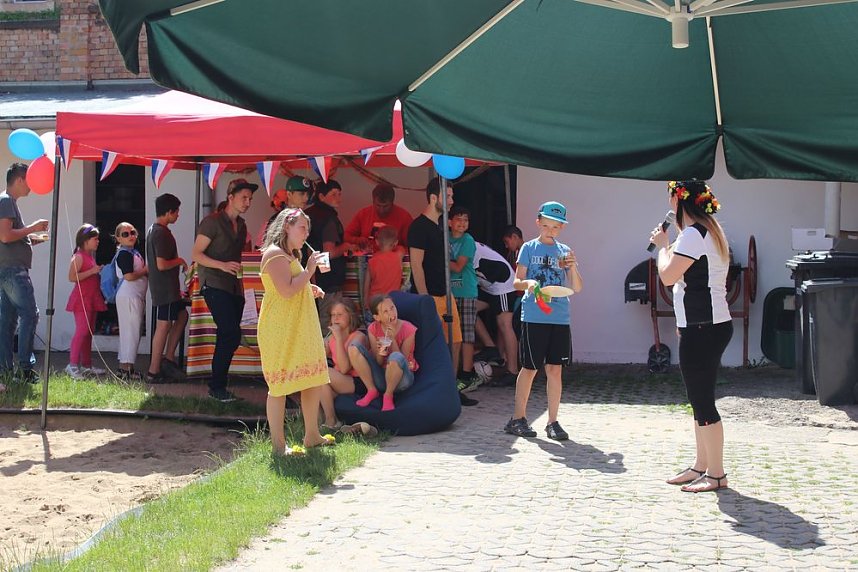 Mit Fu&szlig;ball in die Ferien gestartet