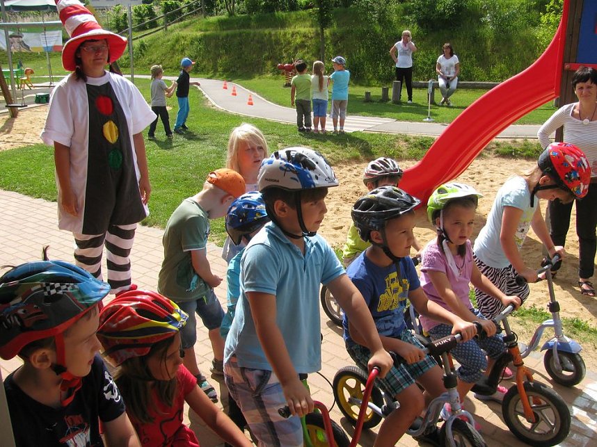 Verkehrssicherheitstag der Kita L&ouml;wenzahn Wiehe