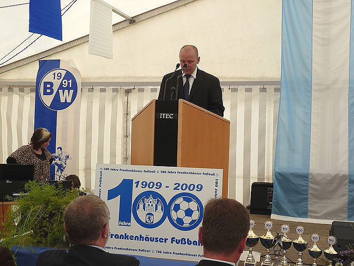 Festakt 100 Jahre Frankenh&auml;user Fu&szlig;ball