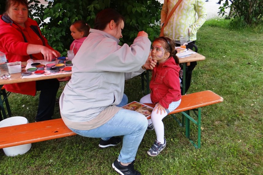 Bergmannsfamiliefest verregnet