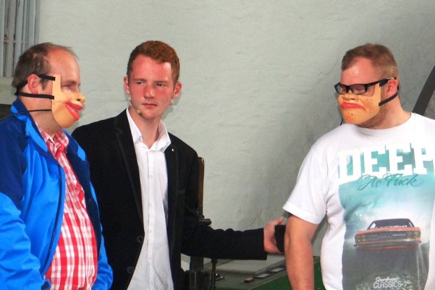 Bergmannsfamiliefest verregnet