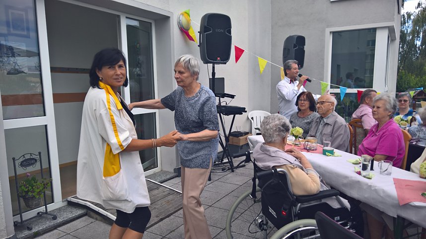 Sommerfest im Servicewohnen Borntal