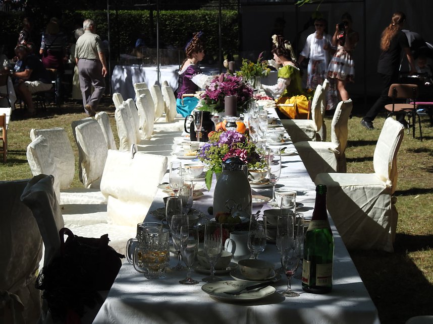 Barockes Gartenfest im Labyrinth