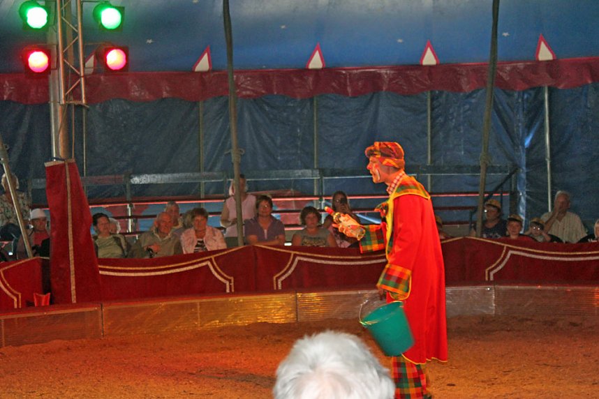 Ruhetag hei&szlig;t nicht Ruhe im Zirkus