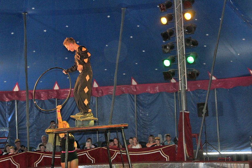 Ruhetag hei&szlig;t nicht Ruhe im Zirkus