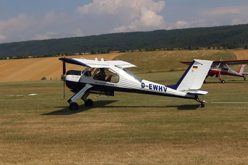 Segelflieger am Himmel Nordth&uuml;ringens